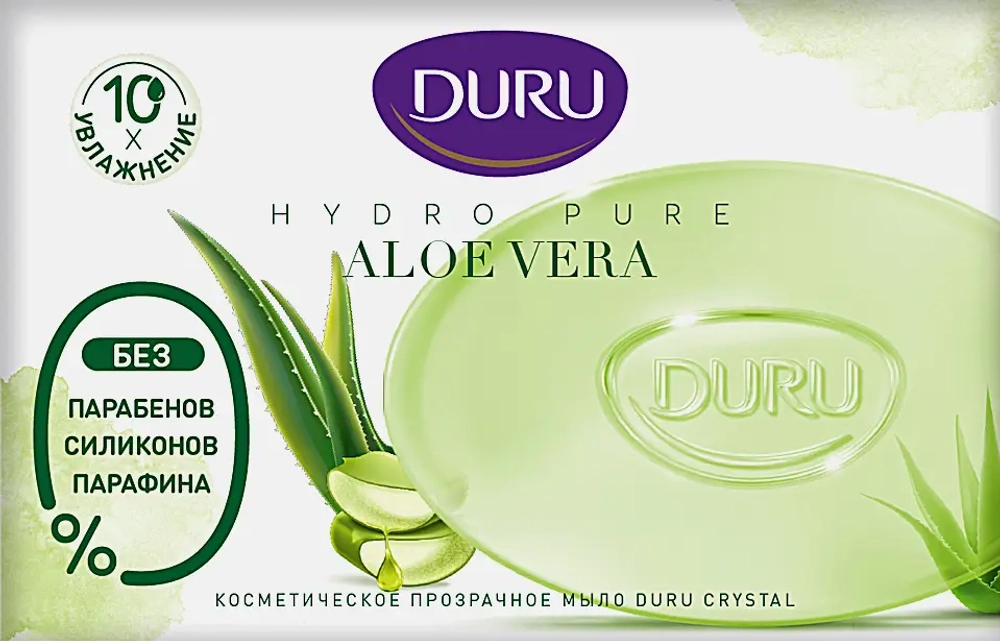 Мыло туалетное Duru Hydro Pure Aloe Vera 106г