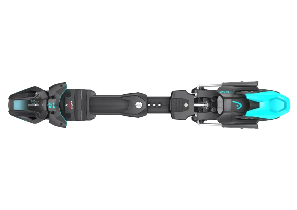 HEAD крепления горнолыжные 100907 FREEFLEX 14 GW BR 85 [D](крепления гл) matt black/speed blue