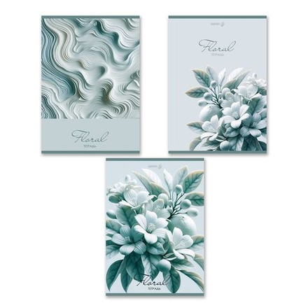 Тетрадь А4 48л кл. скоба Светоч "Лёгкость весны" БЕЗ ПОЛЕЙ