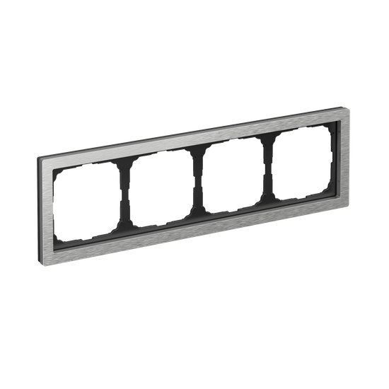 Рамка 4-м ArtGallery Pure метал. алюм. SE GAL312104