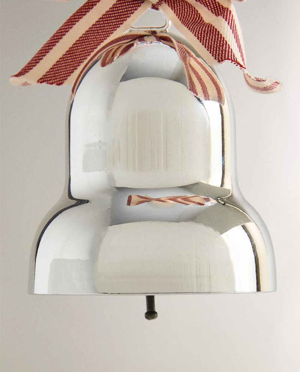 ZARA HOME ЕЛОЧНОЕ УКРАШЕНИЕ «КОЛОКОЛЬЧИК», СЕРЕБРЯНЫЙ