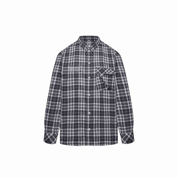 Рубашка Human Flannel Black - фото 19
