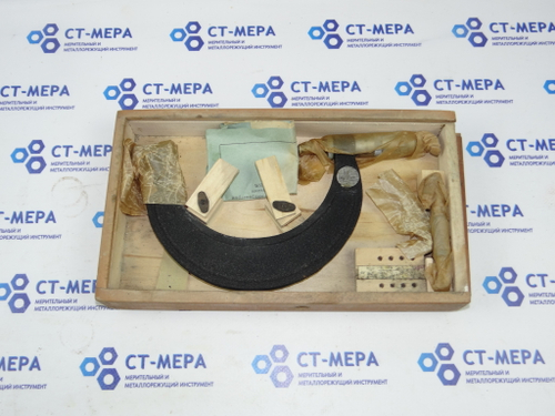Микрометр резьбовой МВМ- 125 (100-125мм.) Ц/д 0,01мм. ГОСТ 4380-63 (4 пары вставок) Уценка