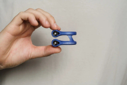 Зажим Ethic sylphe double clamp 31.8 blue