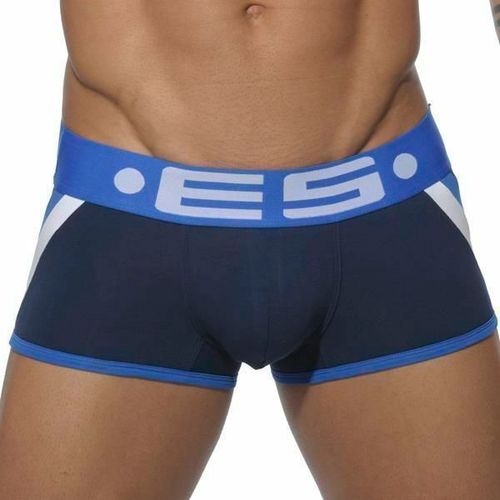Мужские трусы ES Collection хипсы темно-синие с синей резинкой Мужские трусы ES Collection хипсы темно-синие с синей резинкой