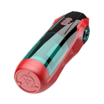 Вибромастурбатор Phantom с возвратно-поступательными движениями (Цвет: красный с черным)