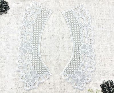 Воротник, р. 24,5х8 см, молочный