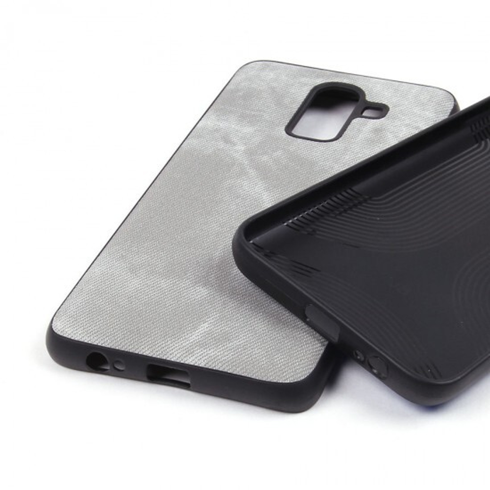 Чехол текстильный для Samsung Galaxy J8 (2018), 010817 Бежевый