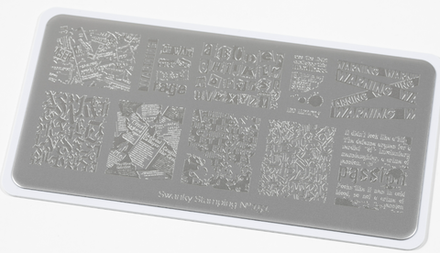 Swanky Stamping Пластина для стемпинга 151