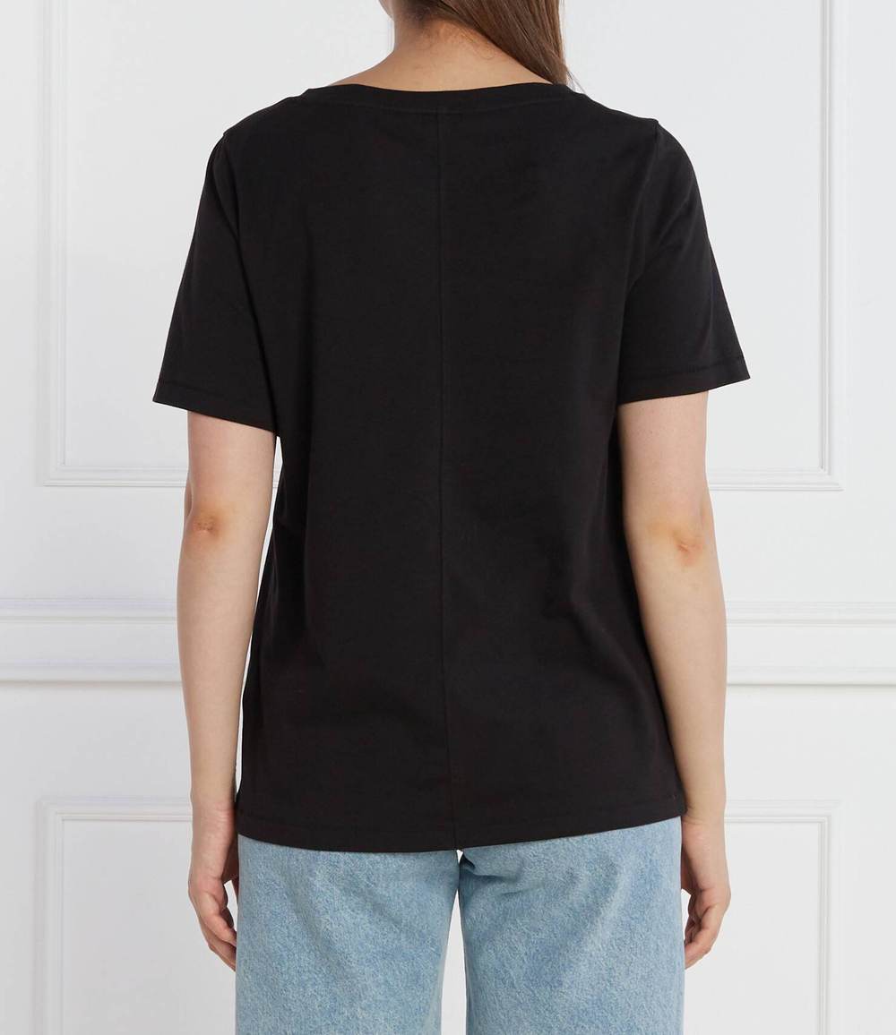 Футболка MODERN REGULAR V-NK SS Tommy Hilfiger - черный(WW0WW39781)