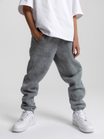 Джоггеры с рельефными швами Mjölk Grey Vintage