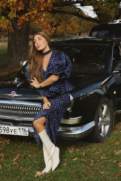 Блуза горох «Cruise»