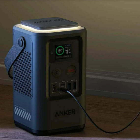 Портативный аккумулятор Anker 548 Power Bank PowerCore Reserve 60000 мАч 192 Втч (A1294H61) зеленый