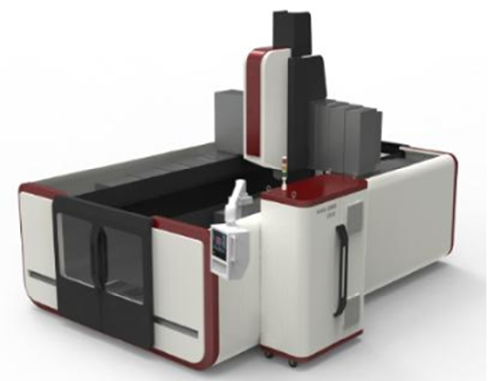 Портальный фрезерный обрабатывающий центр с ЧПУ «HIRUNG» SP2216HPG