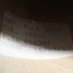 Бобинная пряжа Folk (10001)