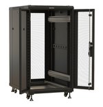 Шкаф напольный 19", 18U Hyperline TTBR-1866-DD-RAL9004
