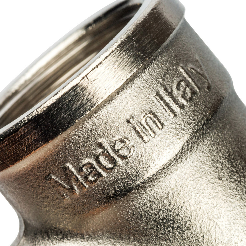 Угольник STOUT ВВ 3/4" никель
