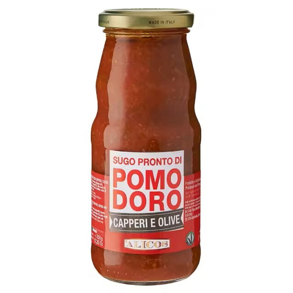 Alicos Соус с каперсами и оливками 350 гр