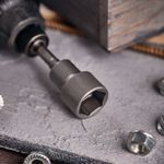 Ключ-насадка магнитный 1/4" 17х65мм (1 шт/уп) KRANZ