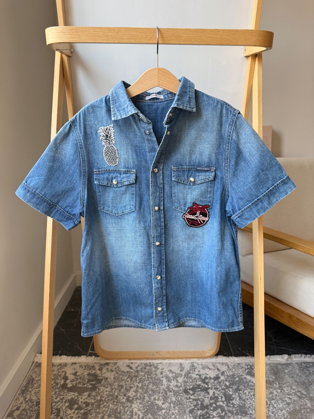 Джинсовая рубашка Dolce & Gabbana, 140