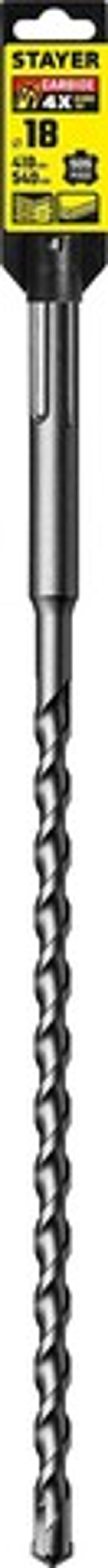 STAYER Hercules-4Х, 18 x 410/540 мм, SDS-max бур, Professional (29370-410-18)