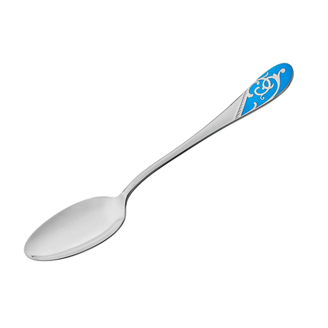 Ложка из серебра /Позолота,чернение,Эмаль