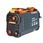 Аппарат сварочный инверторный PATRIOT WM 200D MMA, входное напряжение:1ф,140-240В; сварочный ток макс: 200A; ПВ при макс. токе:70%, дисплей, ARC FORCE,ANTI STICK, HOT START