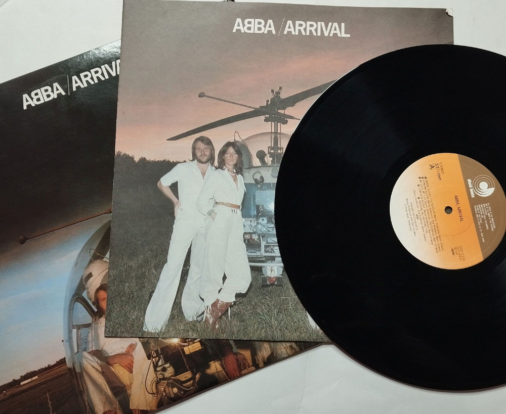 Винтажная виниловая пластинка LP ABBA АББА Arrival (Japan 1977) (No Obi) Dancing Queen