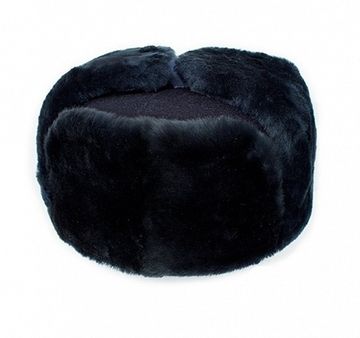 [Н] Ед3. Ш-а (у-ка)"Полиция МВД" нат. мех (тёмно-синий)