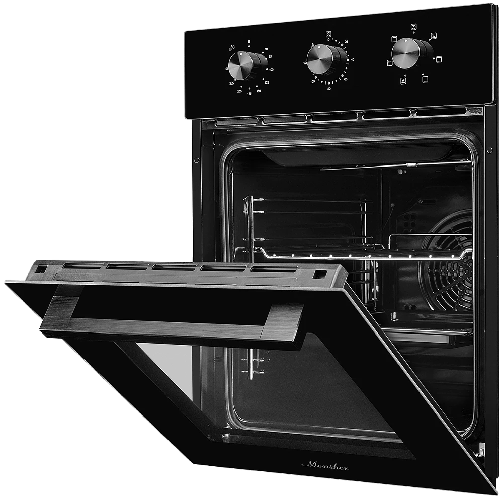 Встраиваемый электрический духовой шкаф Monsher MOE 4563 Noir