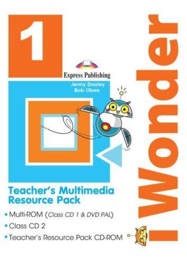 i Wonder 1. Teacher&#39;s Multimedia Resource Pack. Комплект аудио и видео. В ПОДАРОК при покупке от 10 от книг*