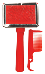 Щетка для собак и кошек Trixie Soft Brush, размер 13х6см.