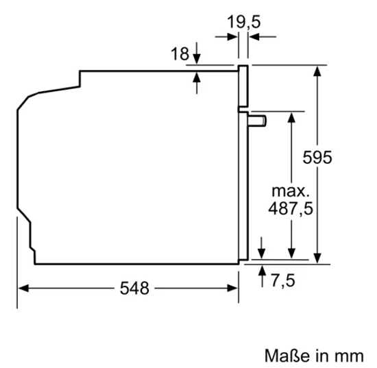 Встраиваемый духовой шкаф BOSCH HBG672BS1