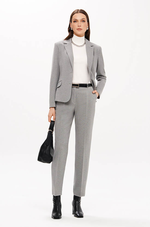 31199 Брюки женские (светло-серый)