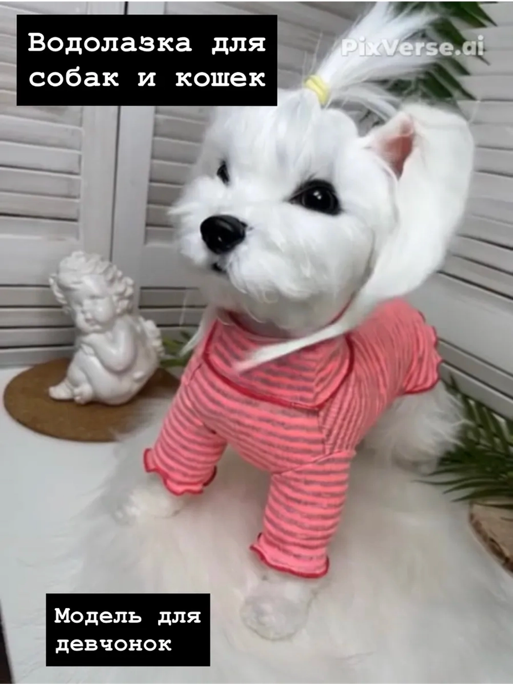 Водолазка трикотажная для собак и кошек