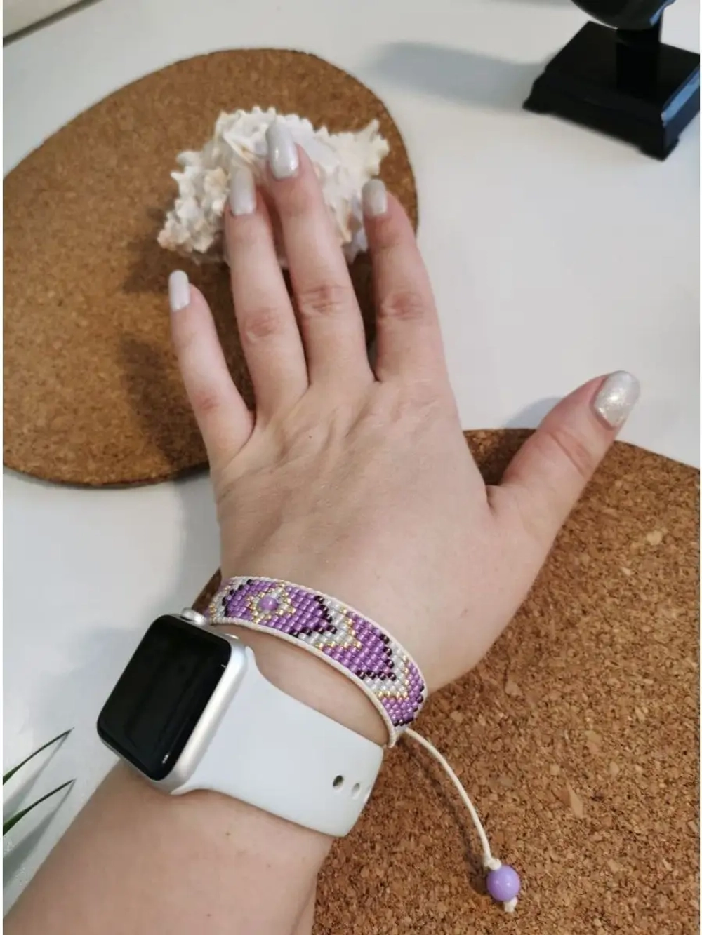 Браслет из японского бисера, украшение, аксессуар