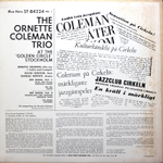 The Ornette Coleman Trio / At The Golden Circle Stockholm, Volume One (LP)