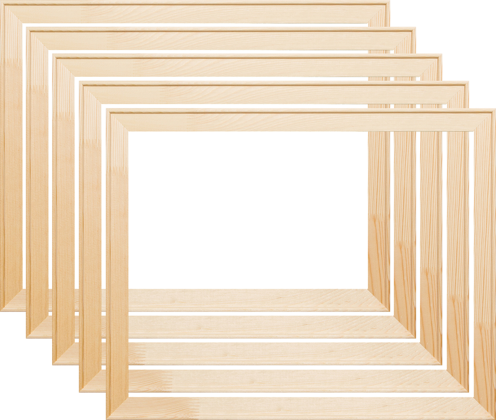 Глухой подрамник 45x60 см. сеч. 40х18 мм. (5 штук)