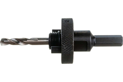 Державка быстросъемная ЗУБР пружинный фиксатор, 32-152 мм, для биметаллических коронок 29534_z01