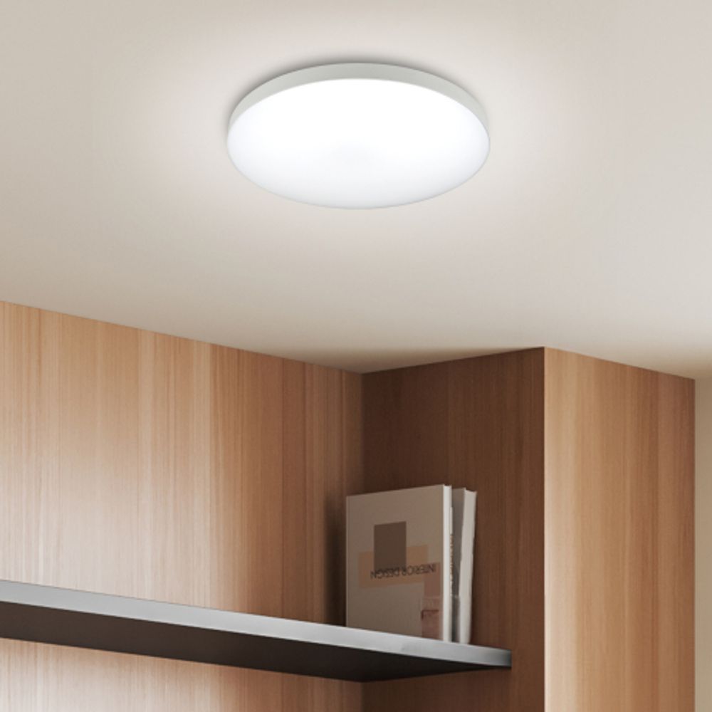 Светильник потолочный светодиодный ЭРА Классик с ДУ SPB-6-60-RC Relict WH 60Вт 3000-6500К Белый | Светильники SPB-6 с ДУ