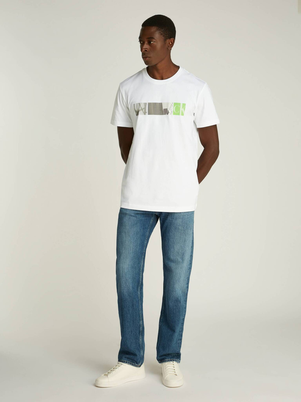 Футболка CITY BLOCK CALVIN KLEIN JEANS - белый(J30J326865)