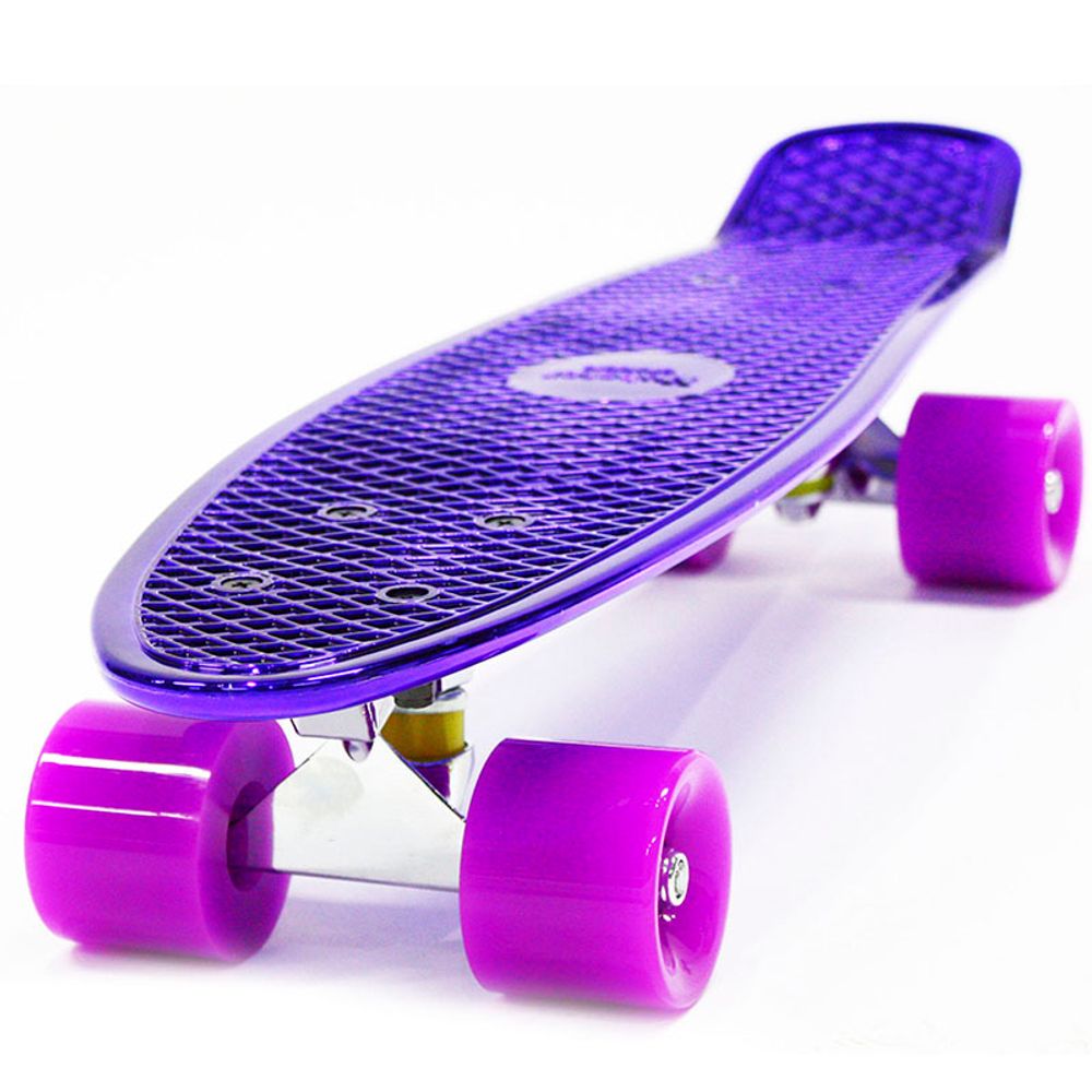 Пенни борд Hubster Cruiser 22 Metallic purple