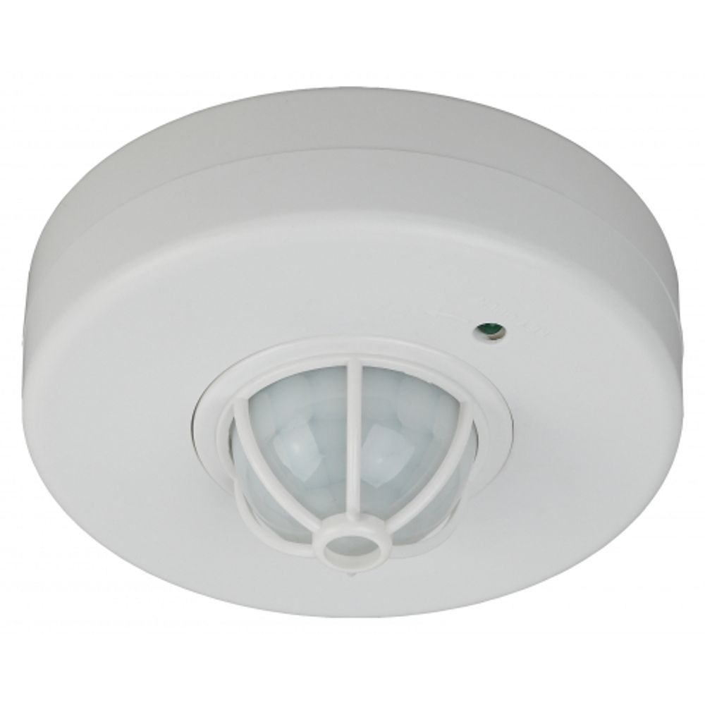 Датчик движения ЭРА MD 016 белый, макс. нагрузка 1200Вт, угол обзора 360гр, дальность 6м