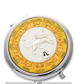 WIN- 02-12 Зеркало серебр. «Знак Зодиака - Лев»