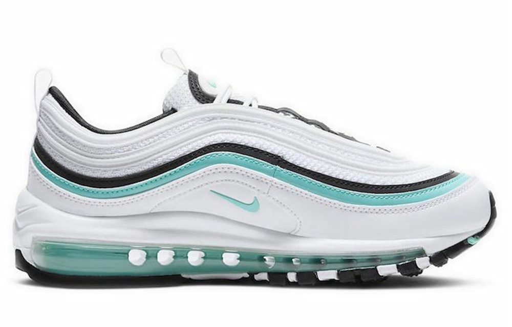 Кроссовки Nike Air Max 97 Aurora Green 3M (Женская размерная сетка)