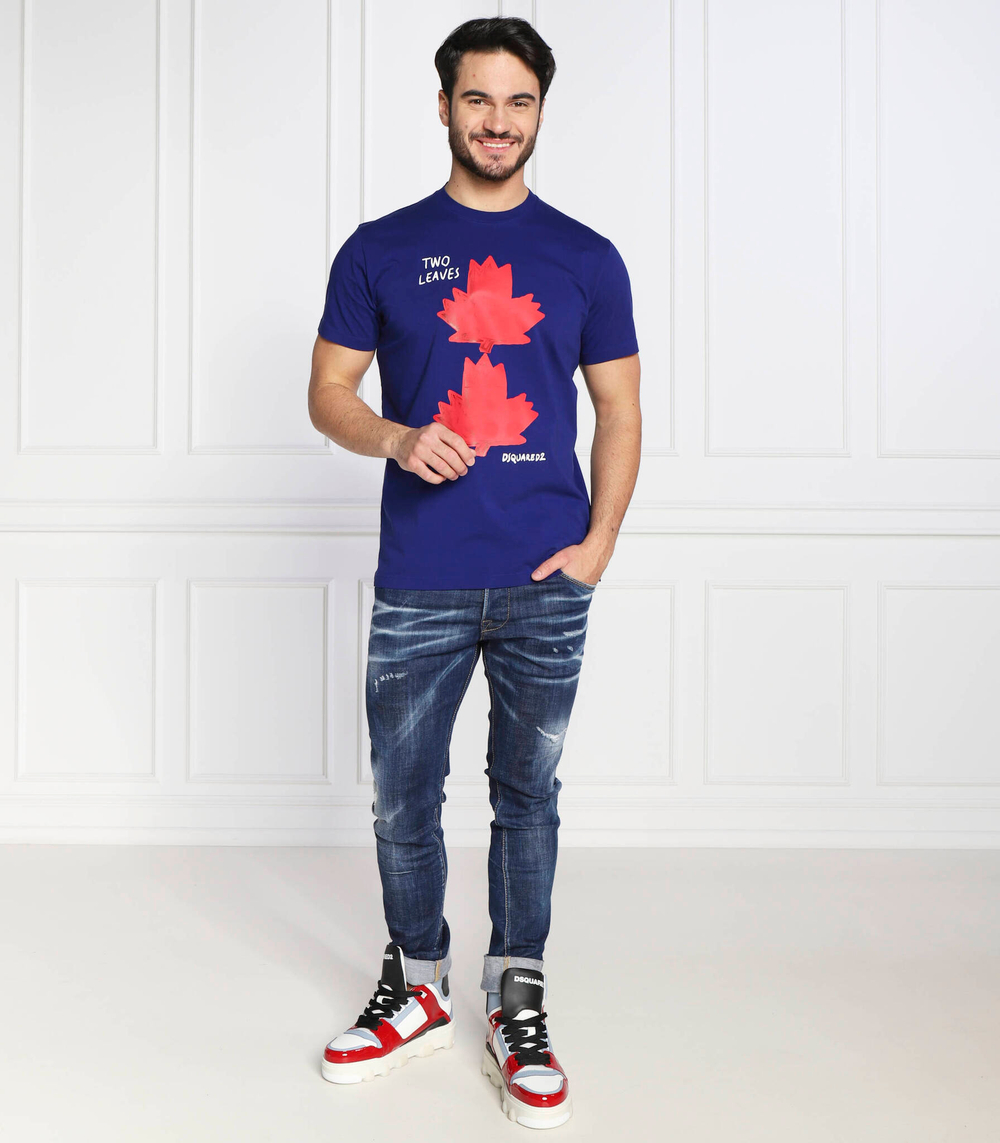 джинсы skater Dsquared2 - темно-синий(S71LB1127 S30342)