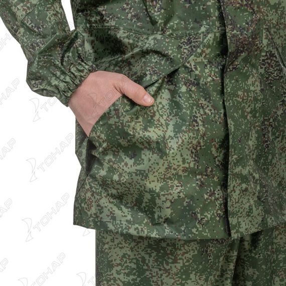 Костюм ветровлагозащитный Походный, цв.КМФ Цифра PU 5000 р.48 (T-KS-VVZ-M-PU 5 001) Helios