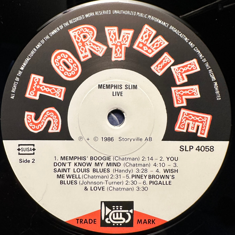 Memphis Slim - Live (Швейцария 1981г.)