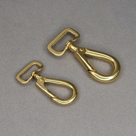 Карабин латунь 20/25мм