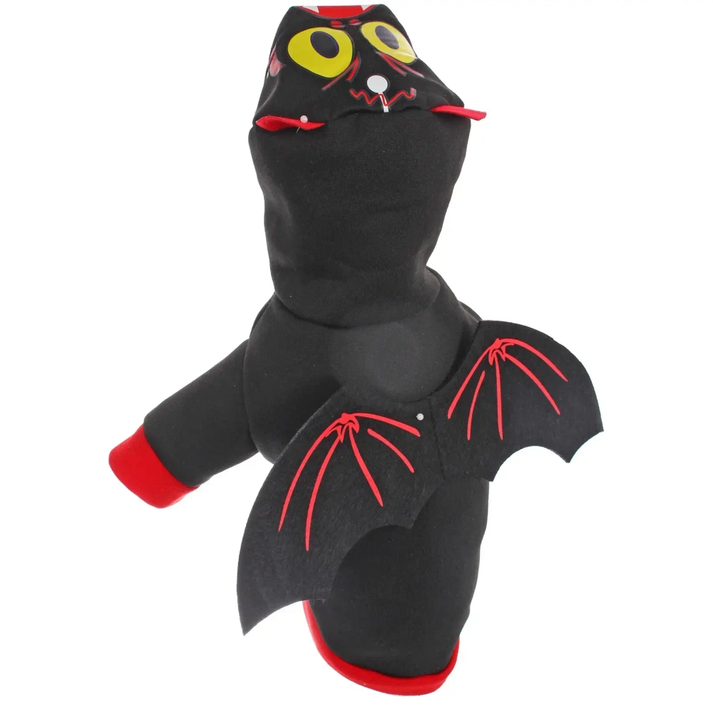 Кофта - толстовка с капюшоном для собак мелких пород «Летучая мышь», размер М (44*30*26см)